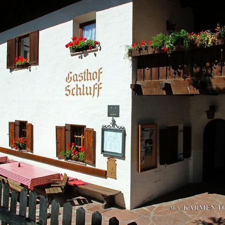 Gasthof Schluff Casa de hóspedes Soprabolzano Exterior foto